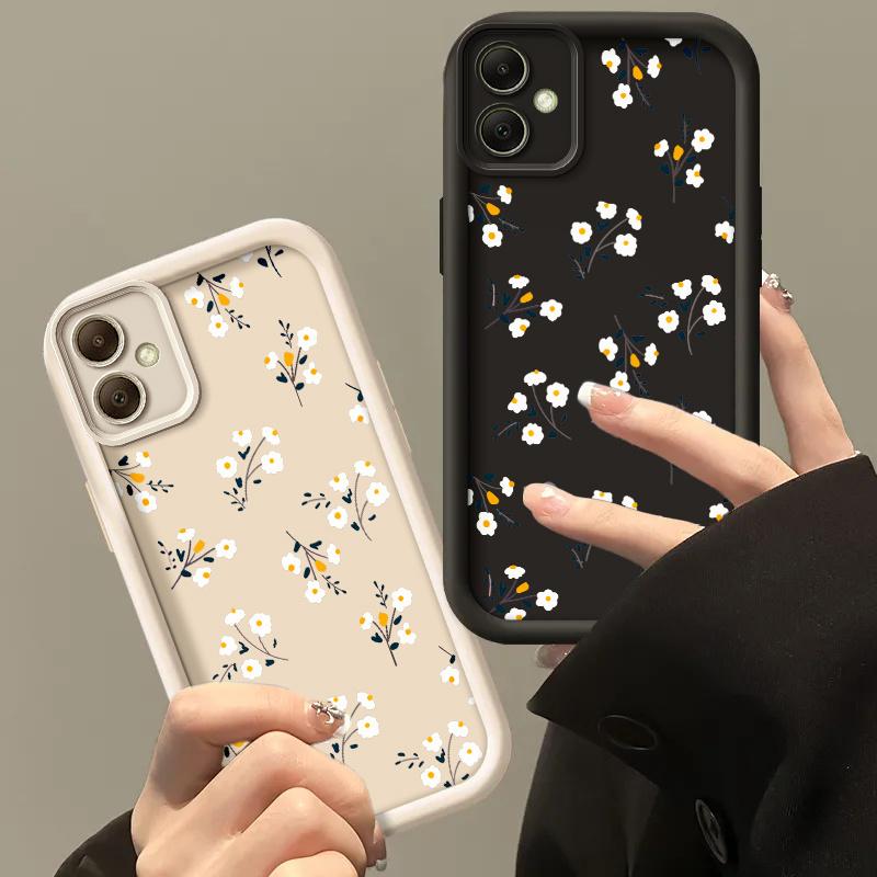 TPU floral phone case suitable for Samsung Galaxy S26 S25 S24 S23 S22 S20 FE/Ultra/Plus5G anti drop back cover