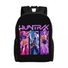 Custom Kpop Hunter Demons Backpack For Men Women School College Student Bookbag Fits 15 Inch Laptop Huntrix Bags