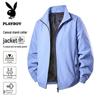 Playboy Men's Spring Autumn Windbreaker Jacket