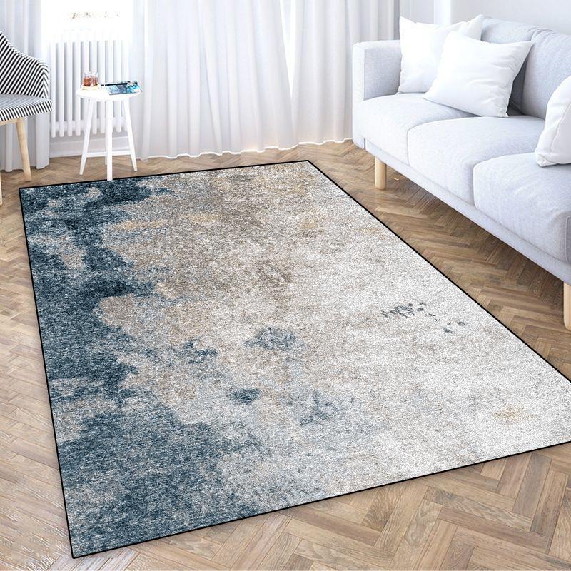 Modern Ink Wash Carpets Living Room Abstract Aesthetics Bedroom Decoration Non-slip Large Area Rugs Office Entrance Floor Mats
