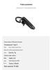 K30 Wireless Bluetooth Clip-on Earphones with Noise Reduction & Voice Call Support