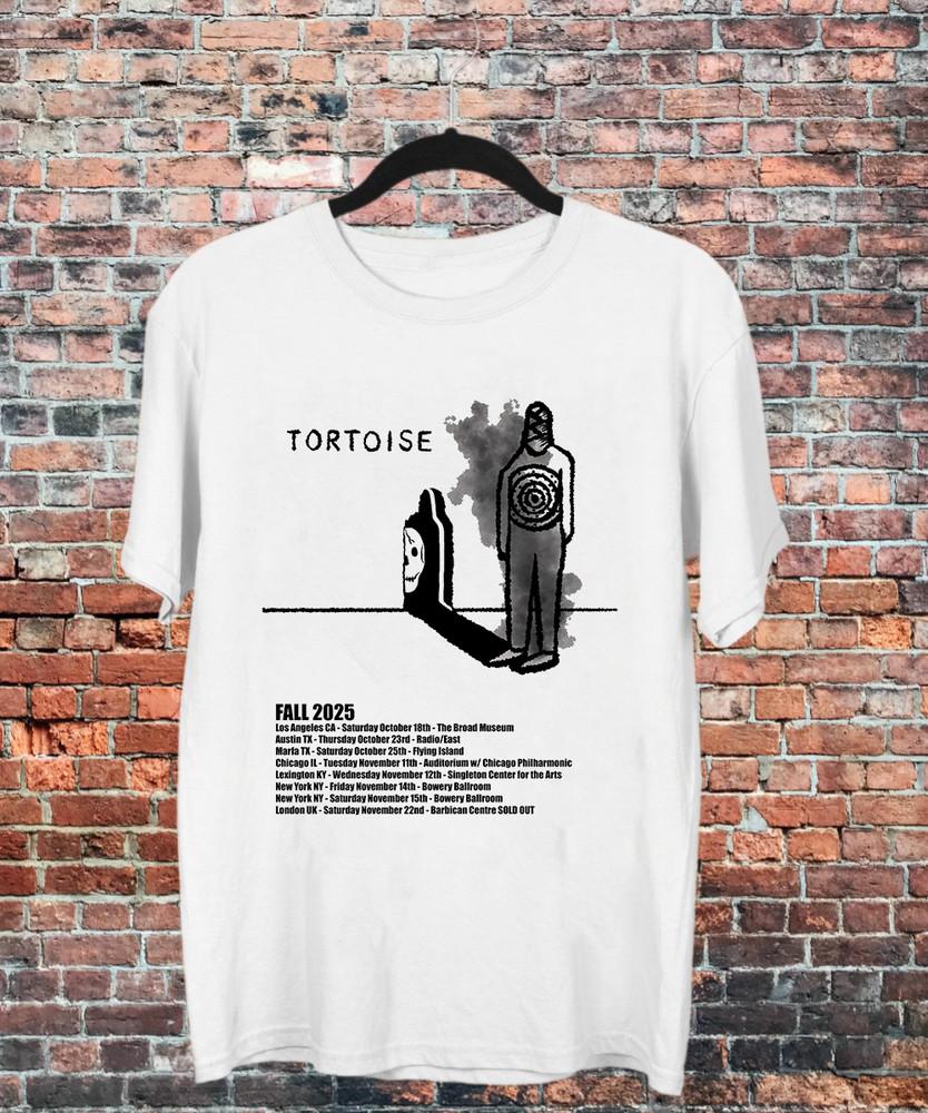 Tortoise Band 2025 Tour Legendary White Cotton T Shirt Full Size S-5XL Unisex T-Shirt M