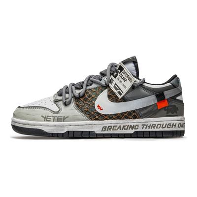 Dunk Miracle Reise Schnelltrocknend Abriebfest Niedrig geschnitten Skateboard-Schuhe Unisex DD1391-100(TeamM-)