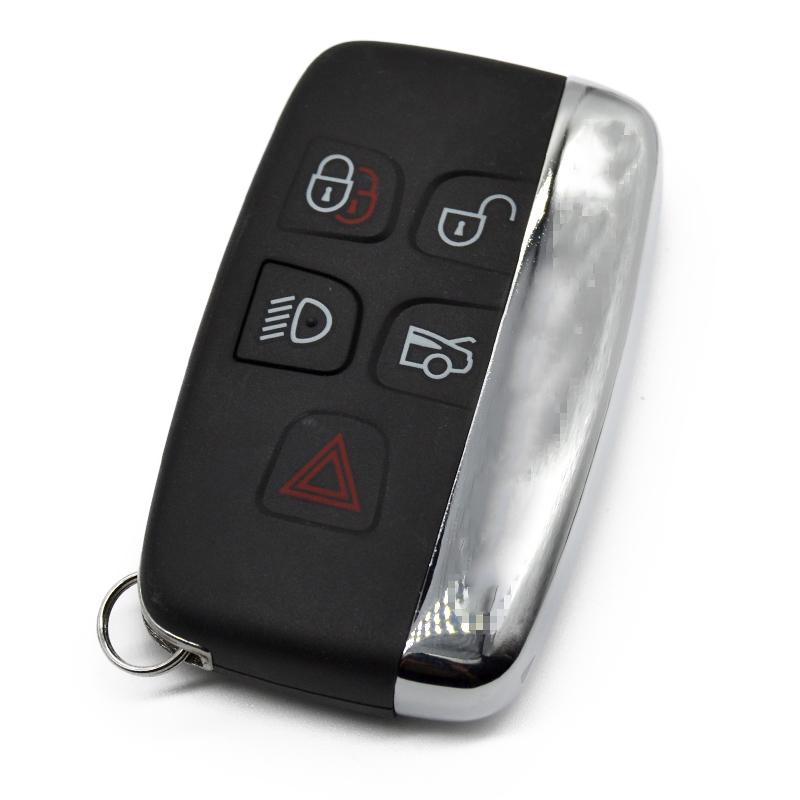 Car Key Shell 5buttons for Jaguar XJ XF XE F Land Rover Range Rover Sport Evoque Vogue KOBJTF10A Remote Key Case Blank