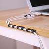 20 ks Klip na kabel Bezpečný Odolný proti opotřebení Odolný proti poškrábání Odolný vůči vysokým teplotám Spona na drát pro kancelář