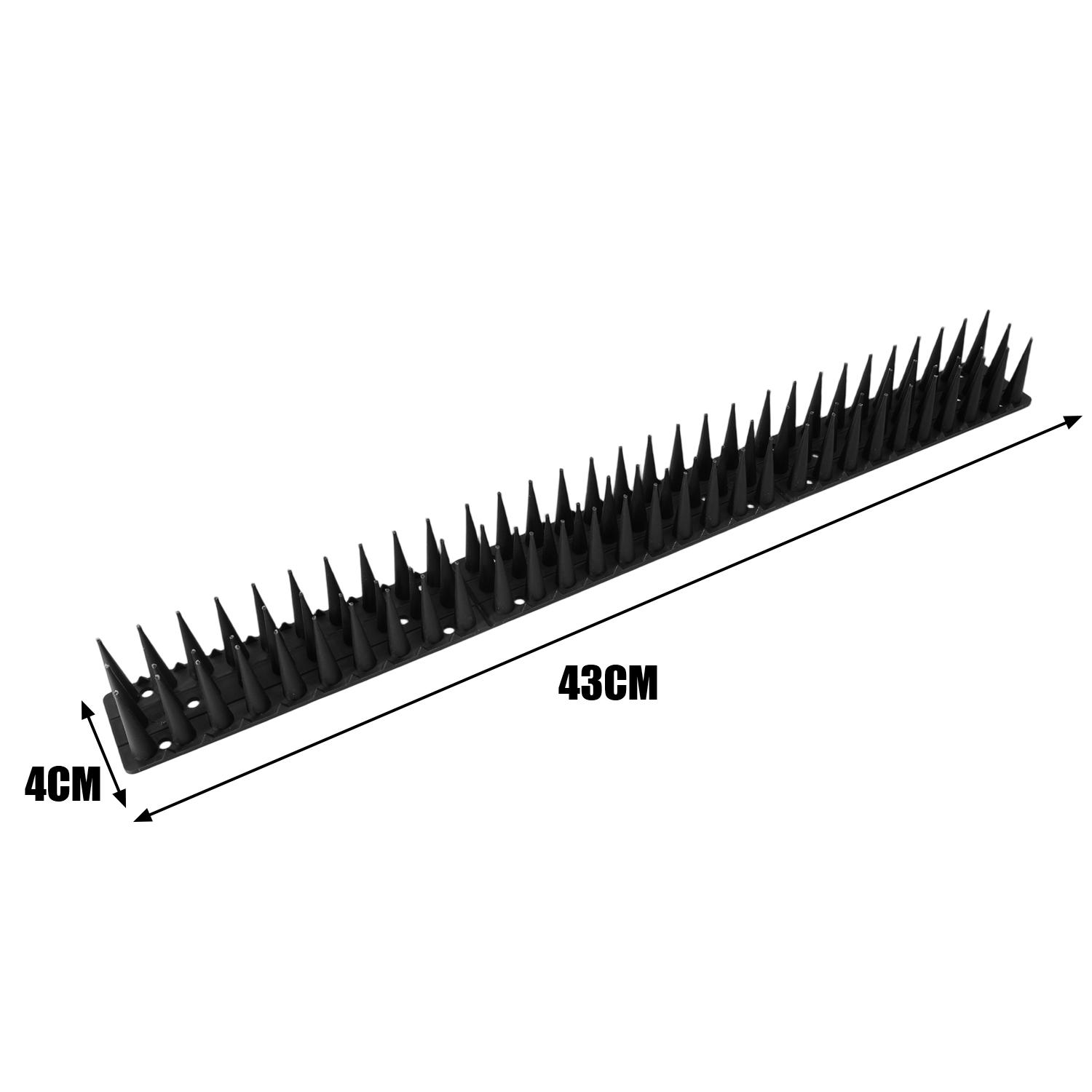 

Anti Bird Spikes Plastic Humane Pigeon Repellent Anti Cat Deterrent Pest Control Outdoor Garden Fence Roof Balcony Guard Spike