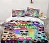 Dandy's World Bedding Set Cartoon Game 3D Printed Duvet Cover Set with Pillowcases Soft Bedclothes Boy Girl Kids Birthday Gift