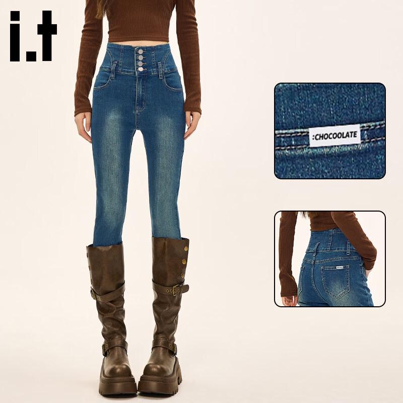 

CHOCOOLATEit Women s High-Waisted Slim Fit Skinny Jeans 26