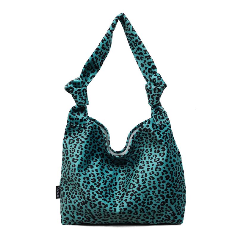 Women's Bag Leopard Print Shoulder Bag Underarm Bag Large Capacity Tote Bag