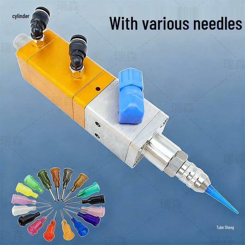 High Suction UV Dispensing Valve with Large Flow and Anti-Drip Pneumatic Features