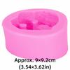 Silicone Candle Mould Pink DIY Cake Mould Soap Mould Chocolate Mould  Resin Making