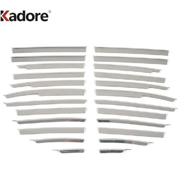 Für Hyundai Tucson NX4 2024 Edelstahl Auto Front unterer Kühlergrill Grills Abdeckung Zierleisten Racing Grillstreifen Zubehör