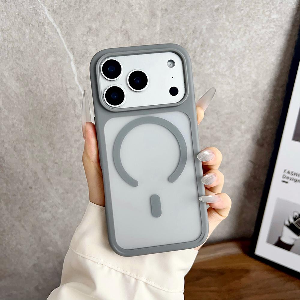Magnetic Case for Magsafe Iphone 17 Pro Max Air 16E 16 E 15 Plus 14 13 12 Pro Mag Safe Matte Phone Cover