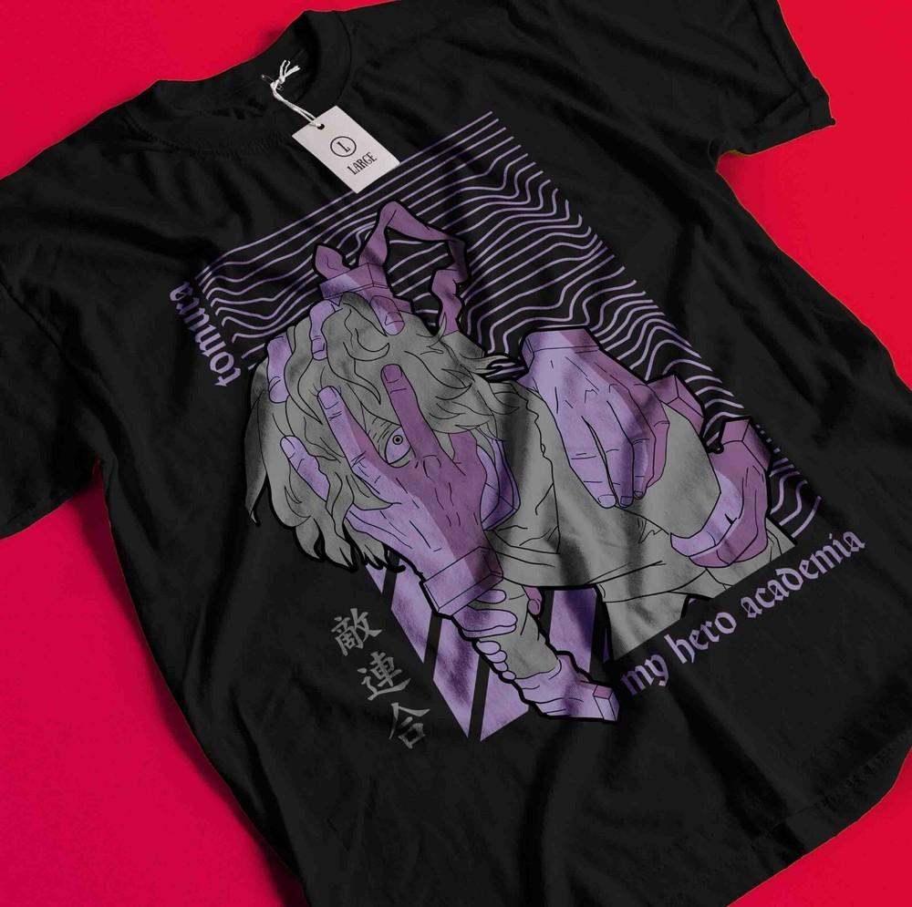

Tomura Shigaraki T-Shirt My Hero Academia Tshirt Midoriya Shirt MHA Dabi Deku BB762 M