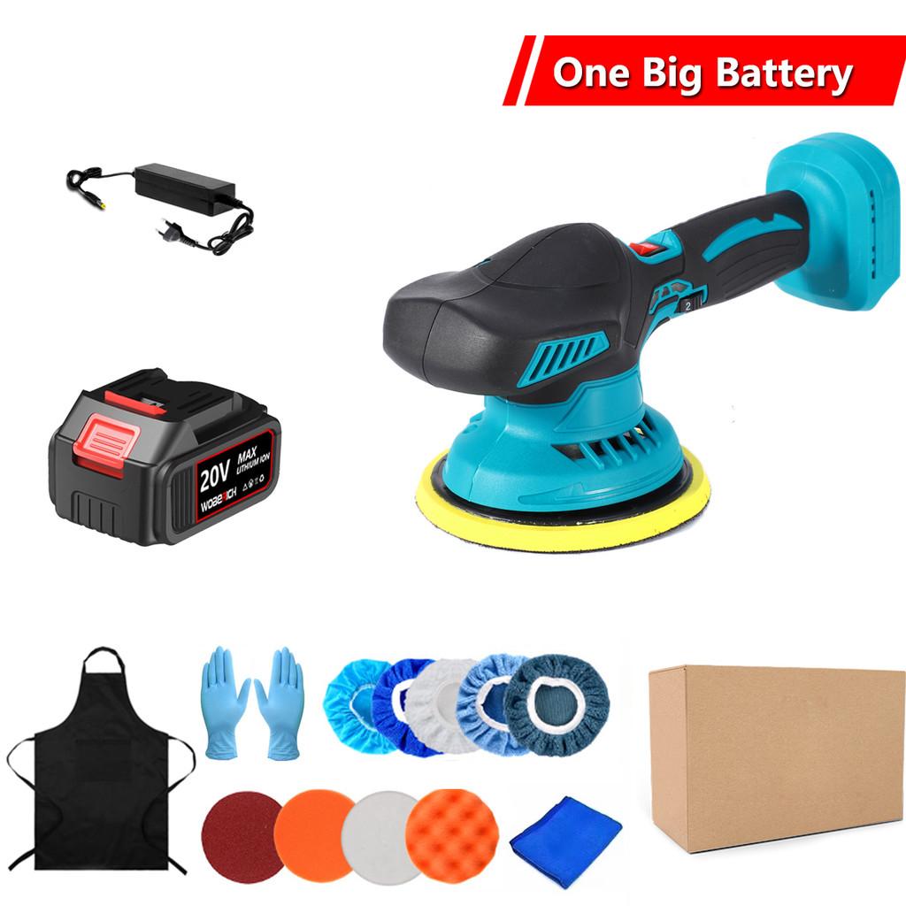Portable Car Polishing Waxing Machine Rechargeable Automobile Car Polishing Sealing Glaze Machine Cordless Electric Car Polisher