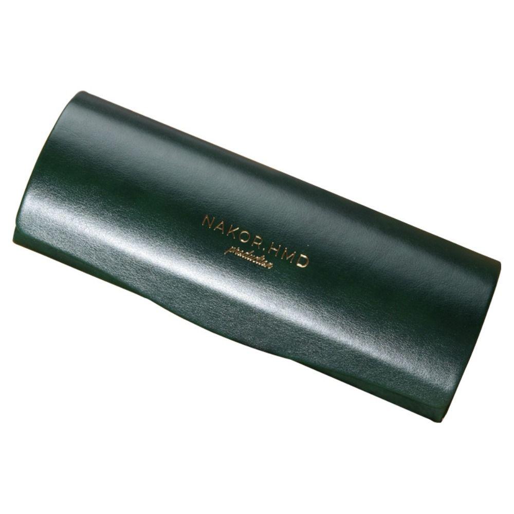 PU Leather Eyewear Case Solid Color Glasses Case Fashion Sun Glasses Pouch Men Women
