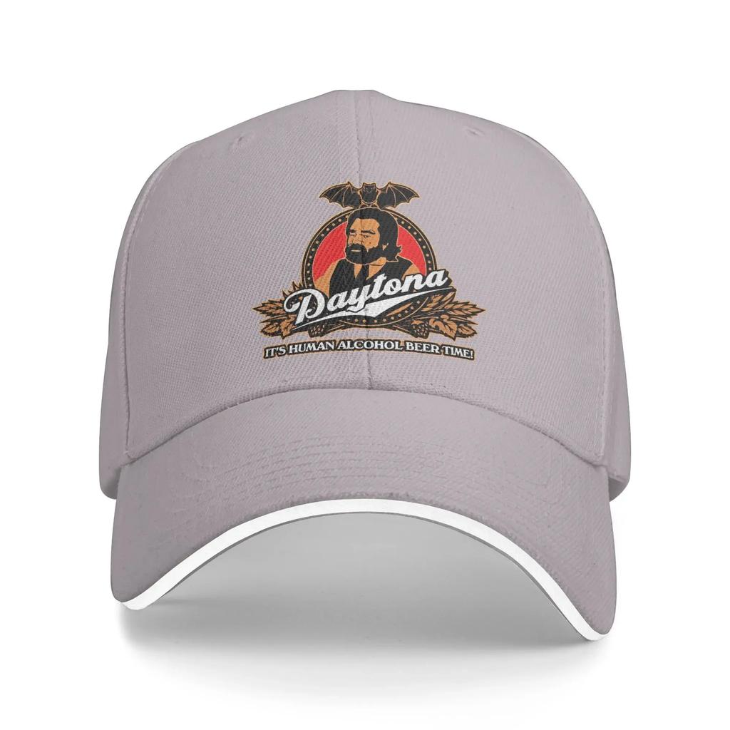 Jackie Daytona's Human Alcohol Beer Time Baseball Cap Outdoor Sports Sun-Proof Trucker Hat Female Male Fashion Snapback Cap