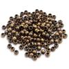 CCB Electroplated Barrel Beads - Multi-Style Gold & Silver Large-Hole Spacer Beads for DIY Bracelets