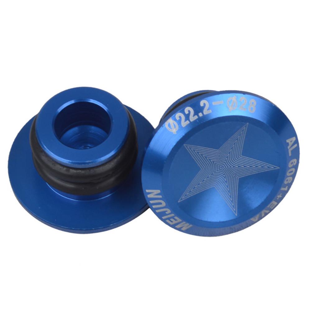 

Puntos из алюминиевого сплава, 2 шт., ручки для горного велосипеда, велосипедные рули, заглушки, концы руля синий