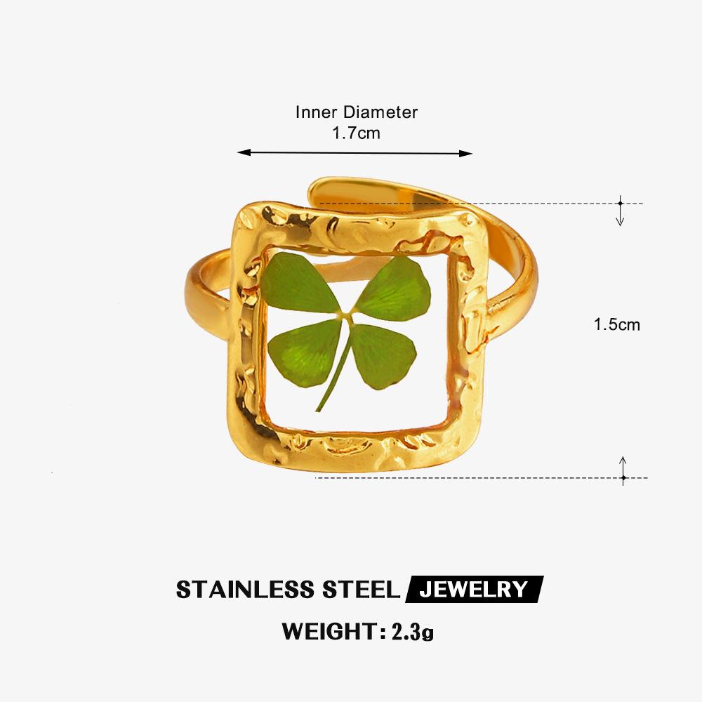 

Trendy Stainless Steel Forever Flower Rings for Women 18k Gold Color Plated Unique Hip-hop Sunflower Ring Fashion Jewelry resizable