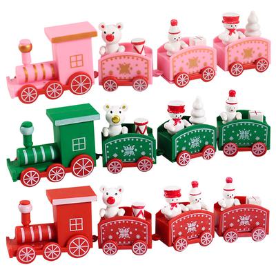 Christmas 5 Knots Train Ornament Christmas Decoration for Home  Kids Gift Natal Navidad Noel Xmas Festival Decor New Year