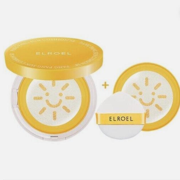 ELROEL Pang Pang Big Sun Cushion Season 8 SPF50+ PA++++ 25g/ Moisturizing, Korean Cosmetics, Kbeauty