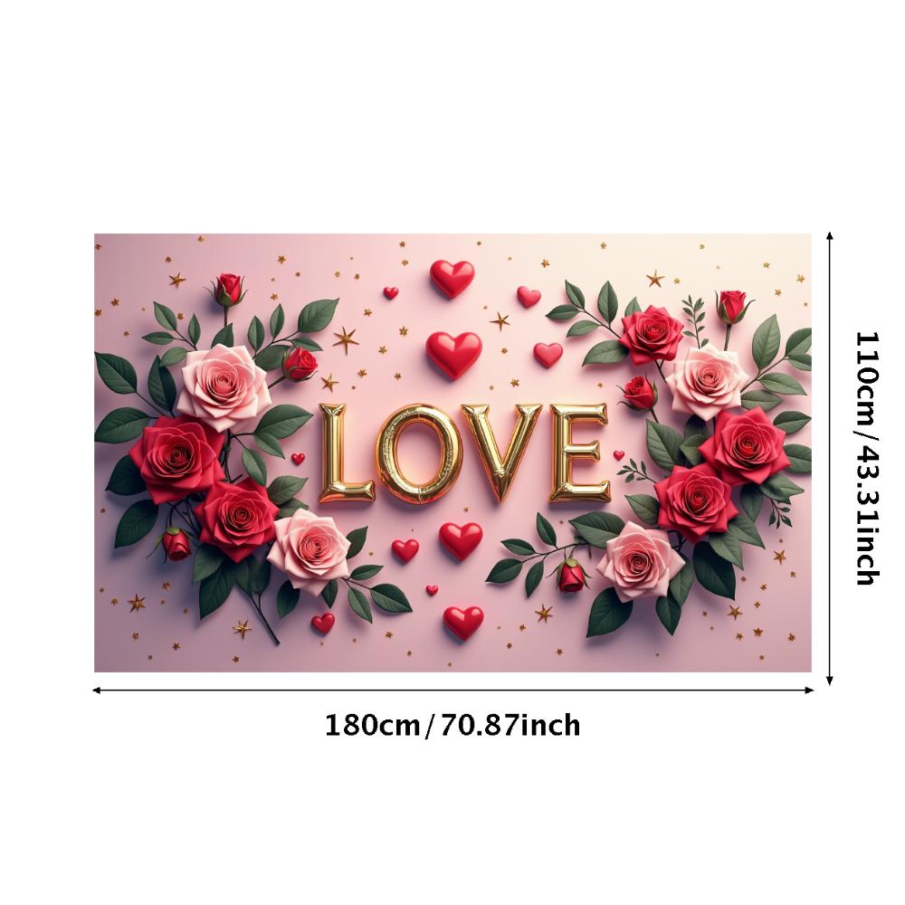 Photography Props Banner Engagement Banner Wedding Backdrop Photography Background Decoration For Wedding Couples' Celebrations