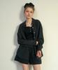 MOOD INSIDE WOMAN (Woman) [Scrunchie Set] Tencel St Sheer Shirt_Pink