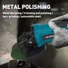 100/125MM Brushless Electric Angle Grinder 4 Speed Cutting Machine Power Tool 2pcs Lithium-Ion Battery For Makita 18V Battery