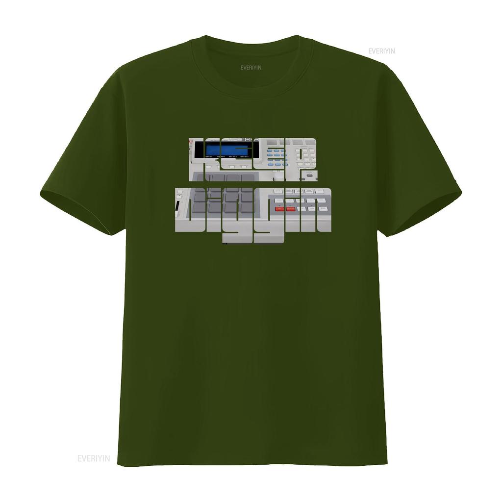 Akai Mpc 3000 Producer Beat Maker Hip Hop Underground Lo Fi Drum Machine Keep Diggin T-Shirt vintage Gewaschen Leicht Unisex