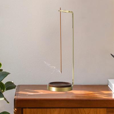Incense Sticks Stand Upside Down Holder Portable Burner with Ash Catcher for Yoga