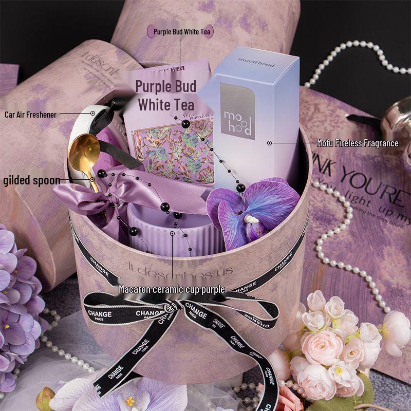 Scatola Regalo Lusso per Damigella d'Onore: Elegante Ringraziamento per Migliori Amiche e Sorelle