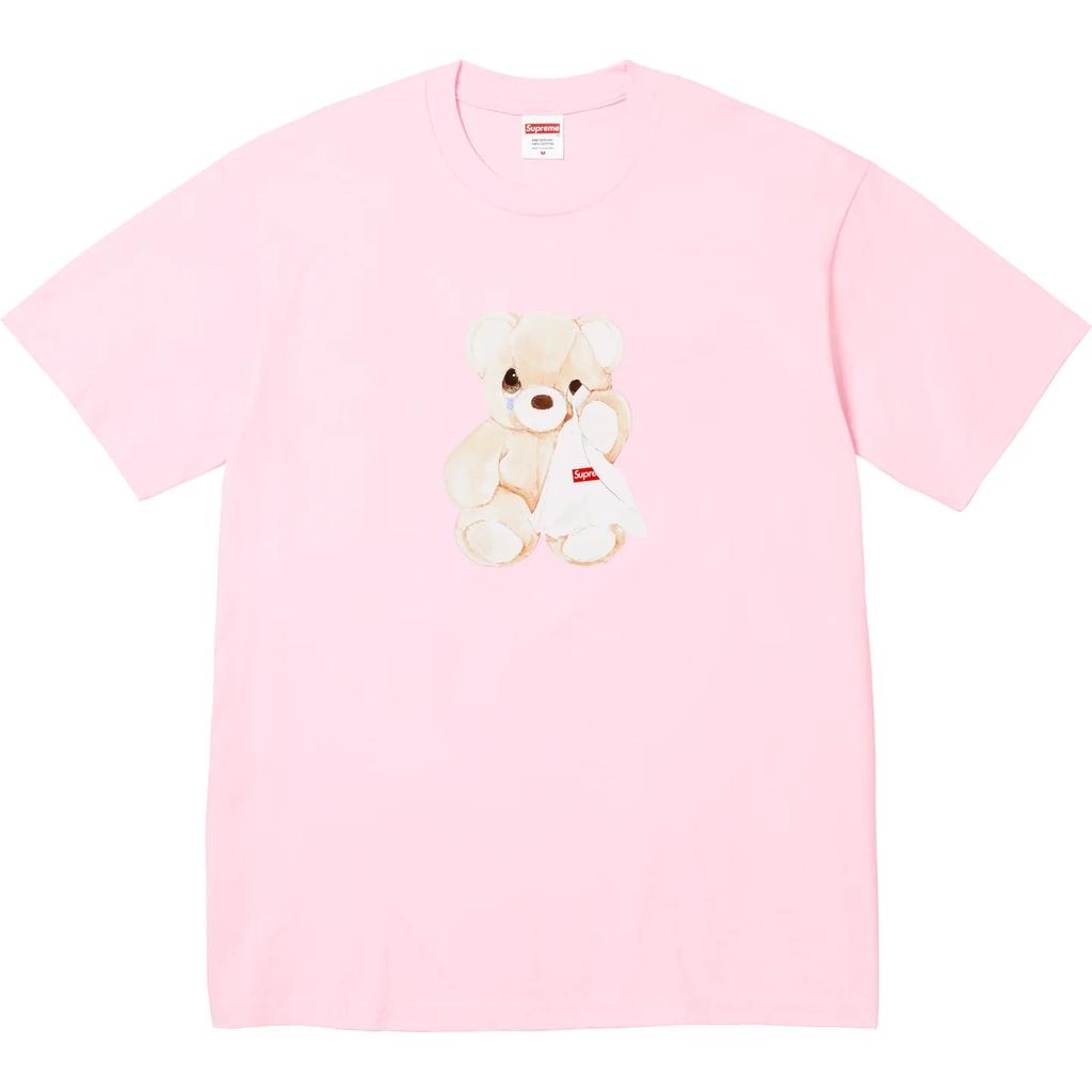 Supreme Bear Tee Light Pink