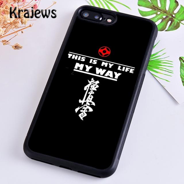 Krajews Kung Fu Oyama Kyokushin Karate Phone Case Cover For iPhone 17 Air 16 15 14 Plus 11 12 13 Pro Max Plus Fundas