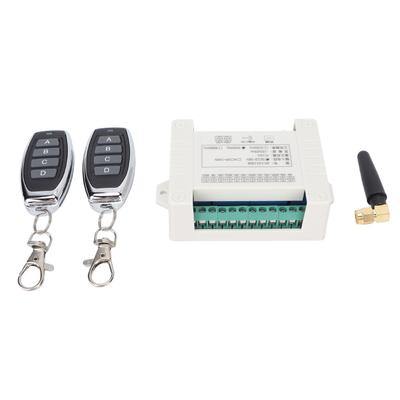 AKC211008 433MHz Telecomandă RF fără fir, Modul releu cu 4 canale pentru control industrial DC1236V