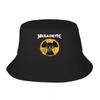 Beach Hatwear MegaDanger Megadeth Heavy Metal Band Merchandise Bucket Hats Streetwear Unisex Hot Sun Hats For Outdoor