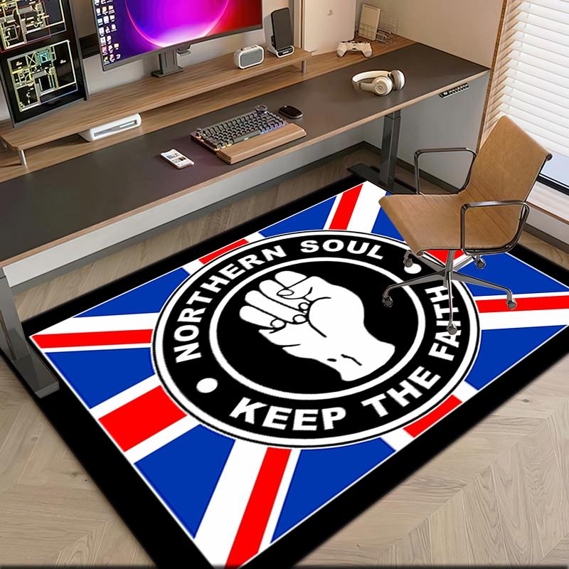 1pc British flag Carpet Rug for Living Room Bedroom Home Sofa Decoration,Kids play Non-slip Floor Mat