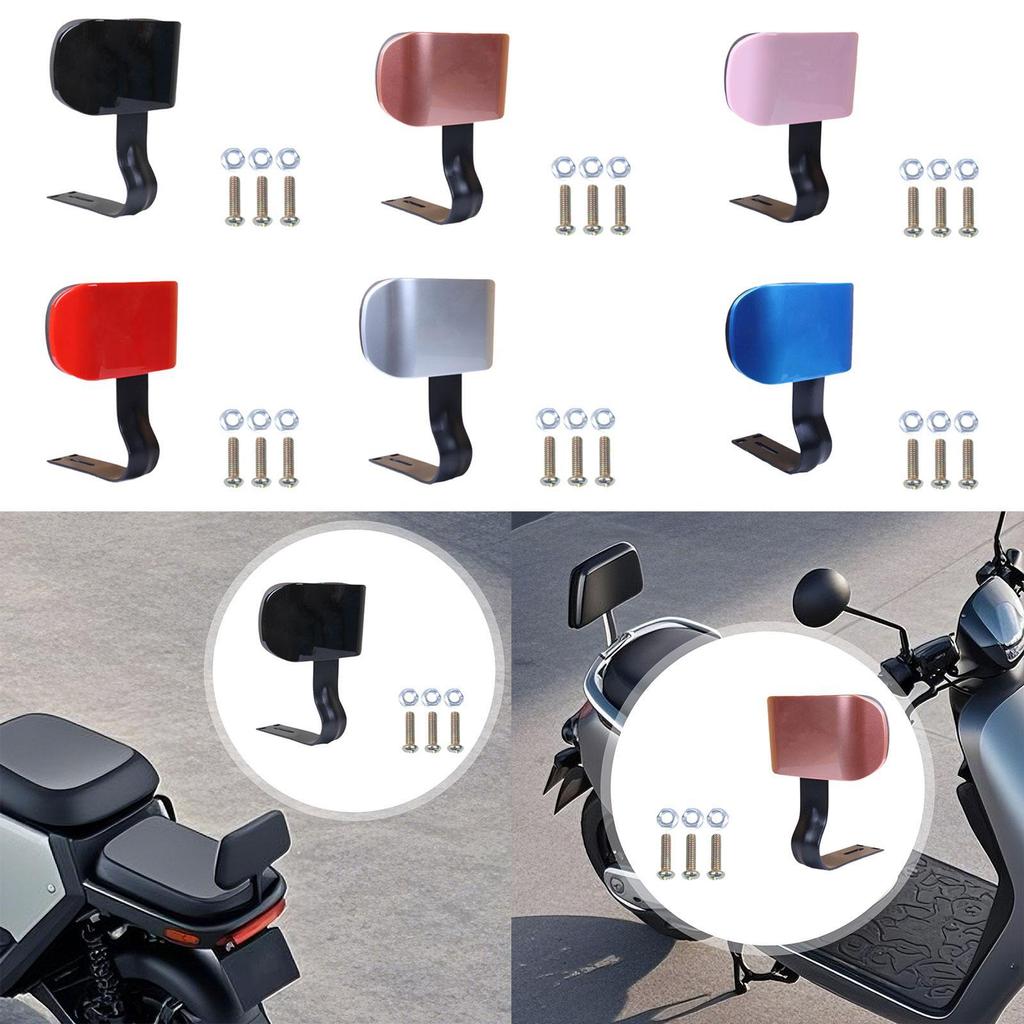 Electric Bicycle Backrest Waterproof Universal Attachment Practical Rear Seat Backrest Cushion Pad for Electric Bike Accessory