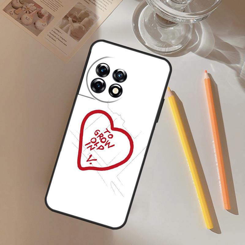 To Grow Old In Funda For OnePlus 12R 13 12 R 11 9 10 Pro 8T 9RT 10T OnePlus Nord 4 CE 2 3 Lite N20 N30 Case