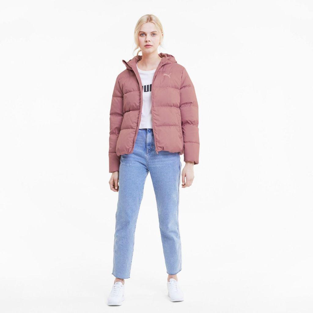 PUMA Down Jacket Winter Women's Pink Purple (Unisex) Down Jackets 586930 16