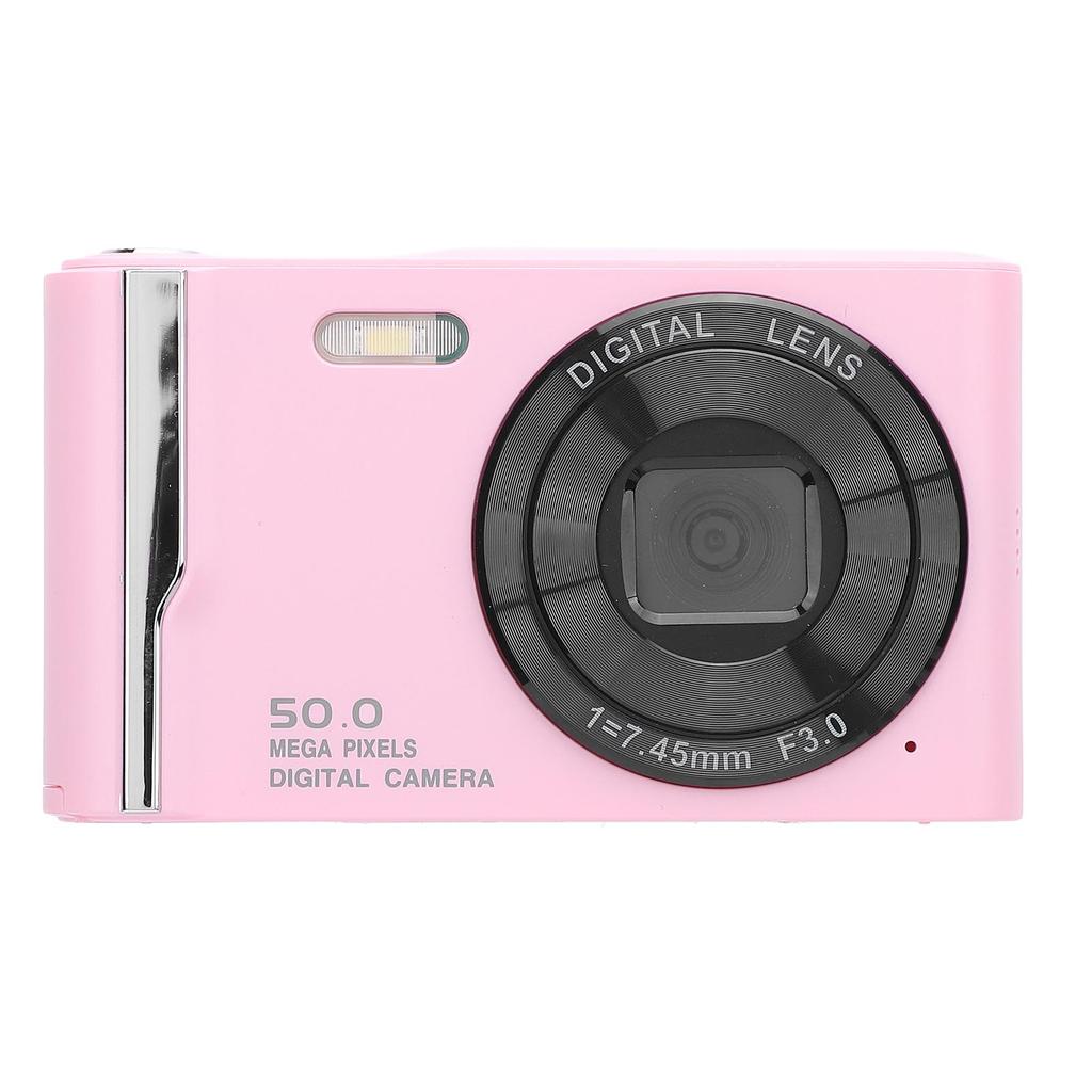 4K 50MP Digital Camera HD 16x Digital Zoom 2.8 Inch LCD Screen Anti Shake Autofocus Retro Compact Small Camera with