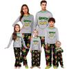 Parent-child Christmas Print Home Suit Long-sleeved Top And Pants