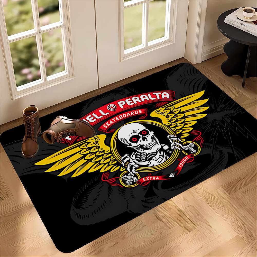 P-Powell P-Peralta Floor Mat Cheaper Anti-slip Modern Living Room Balcony Printed Bedside Mats