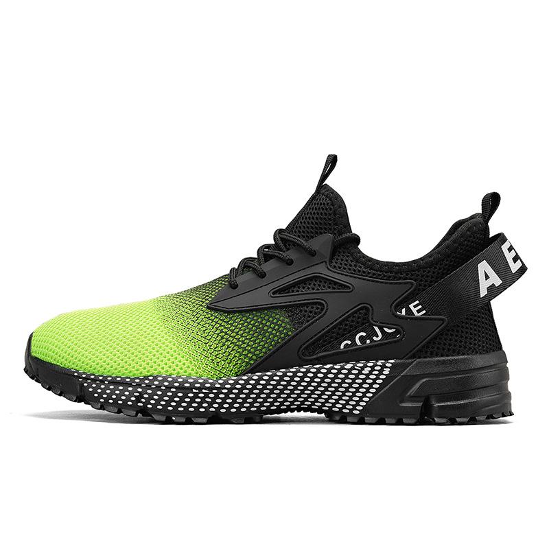 

40-47 Men s Large Size Lightweight Breathable Mesh Shoes Men s Sneakers Running Shoes Net Shoes 47 зелений