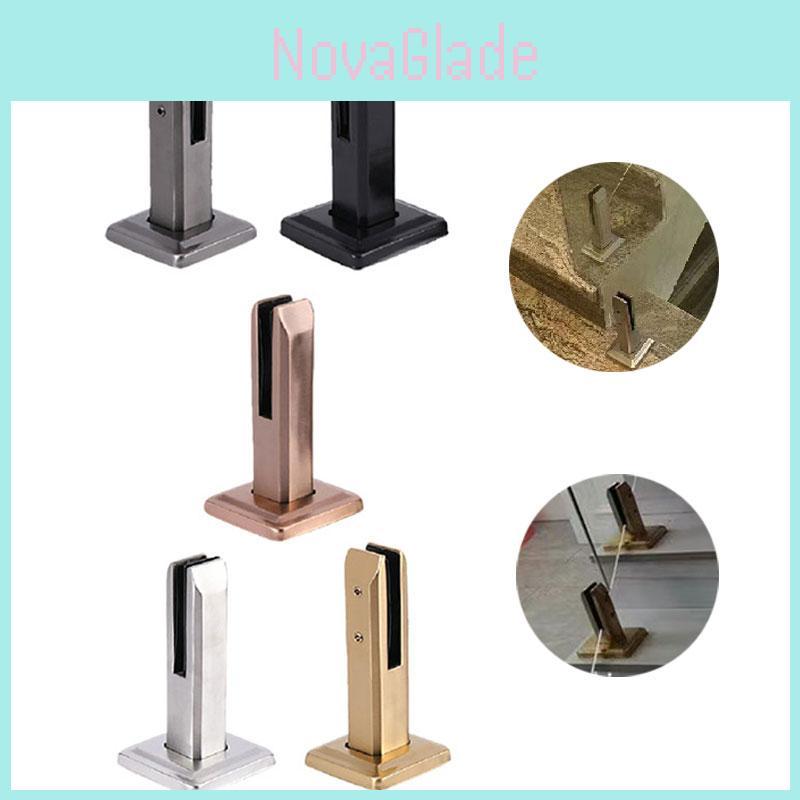 Floor Mount Glass Clip Versatile Stylish And Long-lasting