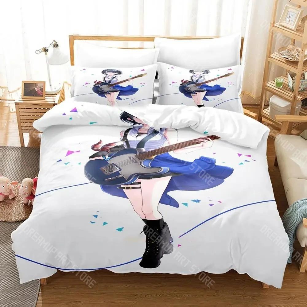 3D Printed Project SEKAI Hoshino Ichika Bedding Set for Boys Girls Duvet Cover Twin Queen King Full Single Double Sizes