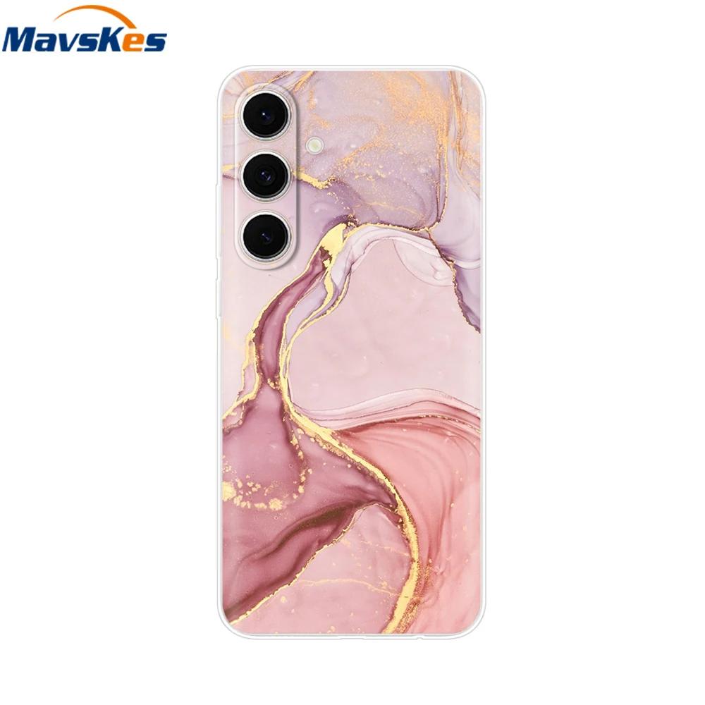 Soft Clear TPU Case For Samsung S24 FE Case Silicon Bumper Shockproof Back Cover For Samsung Galaxy S24 FE Ultra Plus S24FE S24+