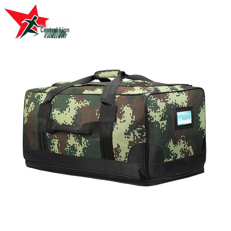 Lion Brand Outdoor Camouflage Duffel Bag
