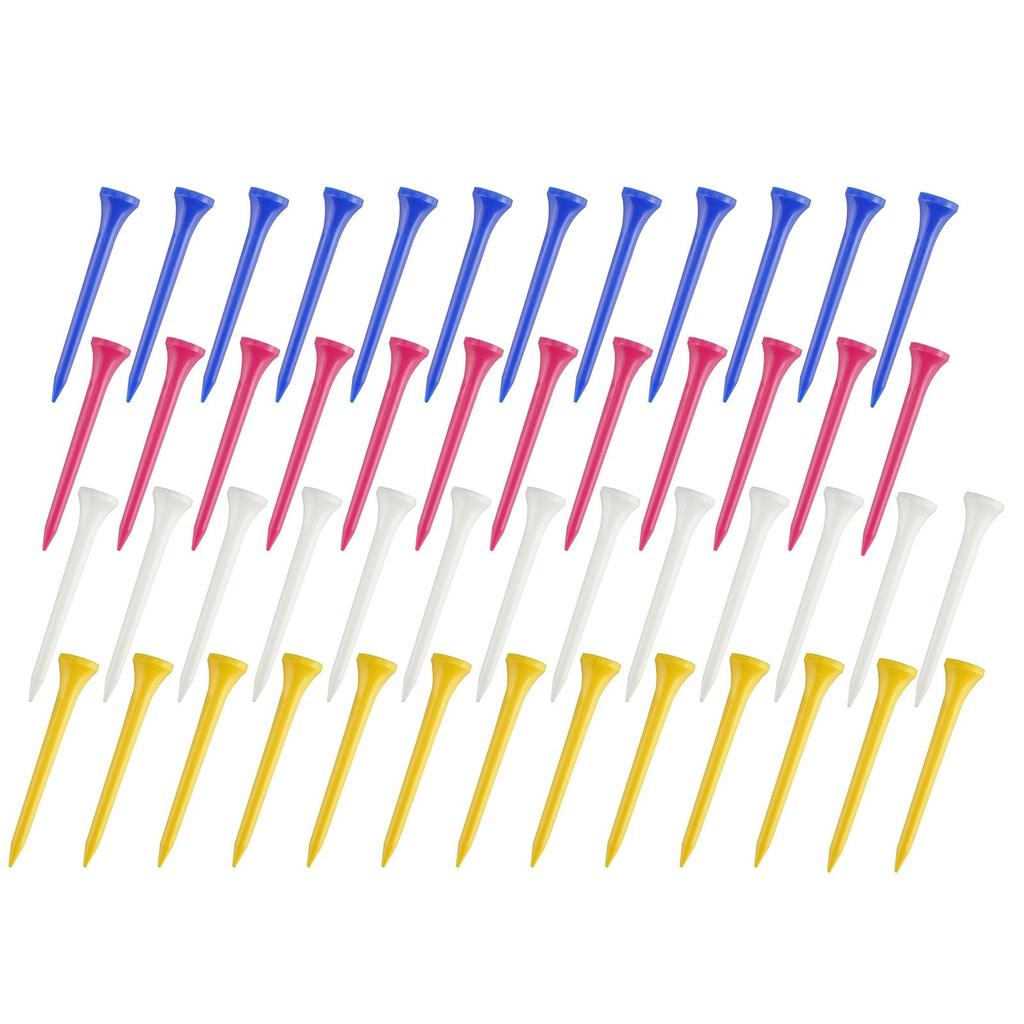 Tabata Plus Slim Golf Long Plastic 50 pieces Tees, Tees, 70mm, (GV8003)
