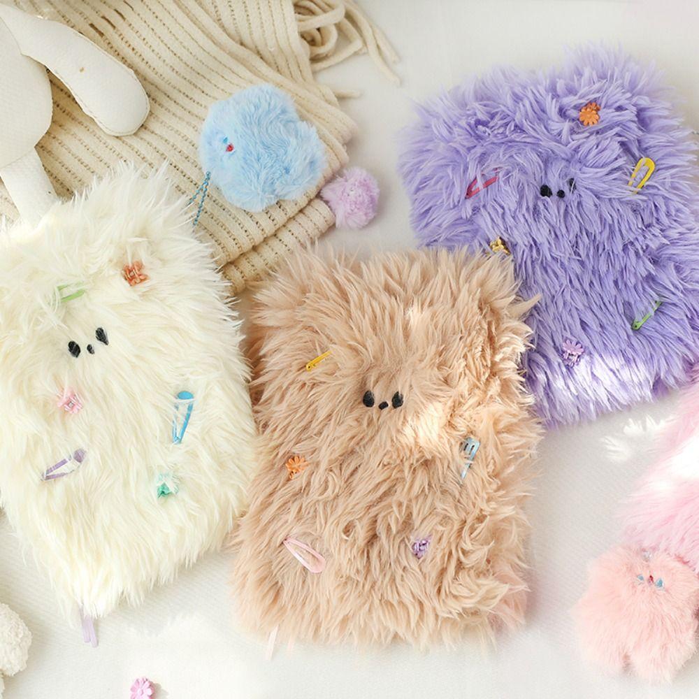 

Журнал, плюшевый блокнот, дневник, блокнот, каваи, книги, пушистый блокнот, офисные школьные принадлежности